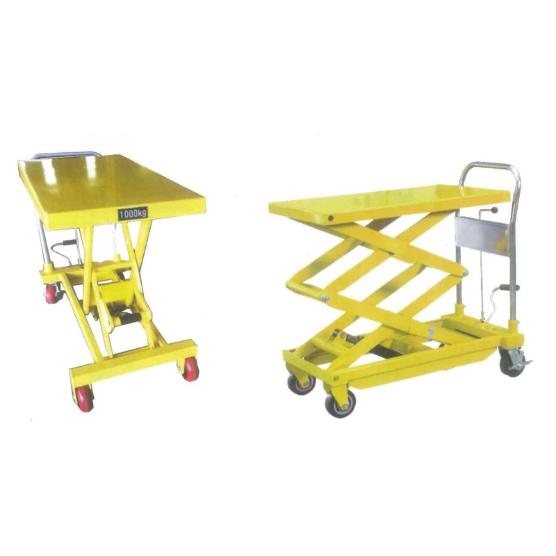 Aiko 500kg 1500mm Scissor Lift Table with PU Wheels | Model : PT-WP500-1.5M