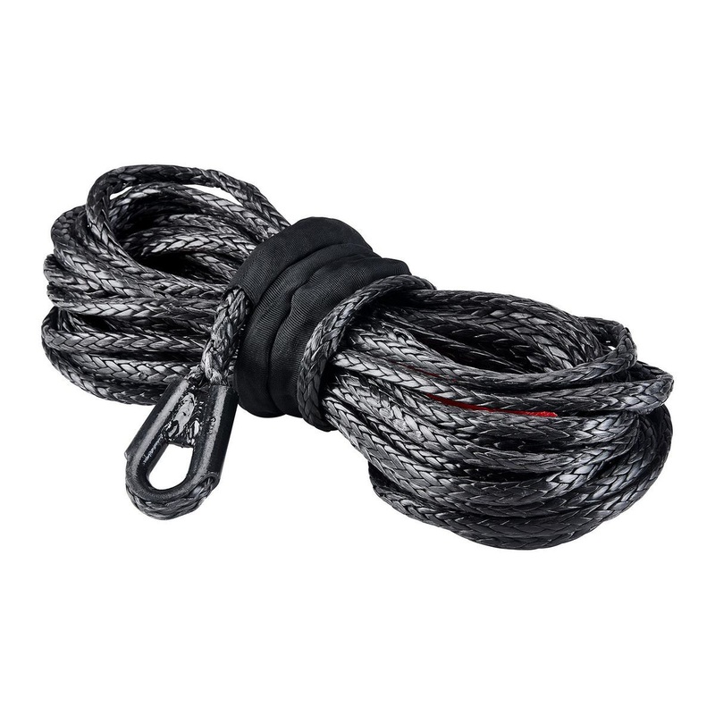 BADLAND 12,000 lb. 80 ft. x 3/8 in.  Synthetic Winch Rope