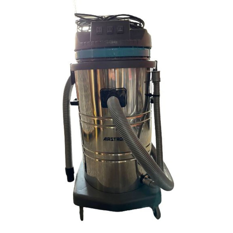 Airstrong 80L 3000W Triple Italy Motor Stainless Steel Wet & Dry Vacuum Cleaner | Model : VC-HT80-3