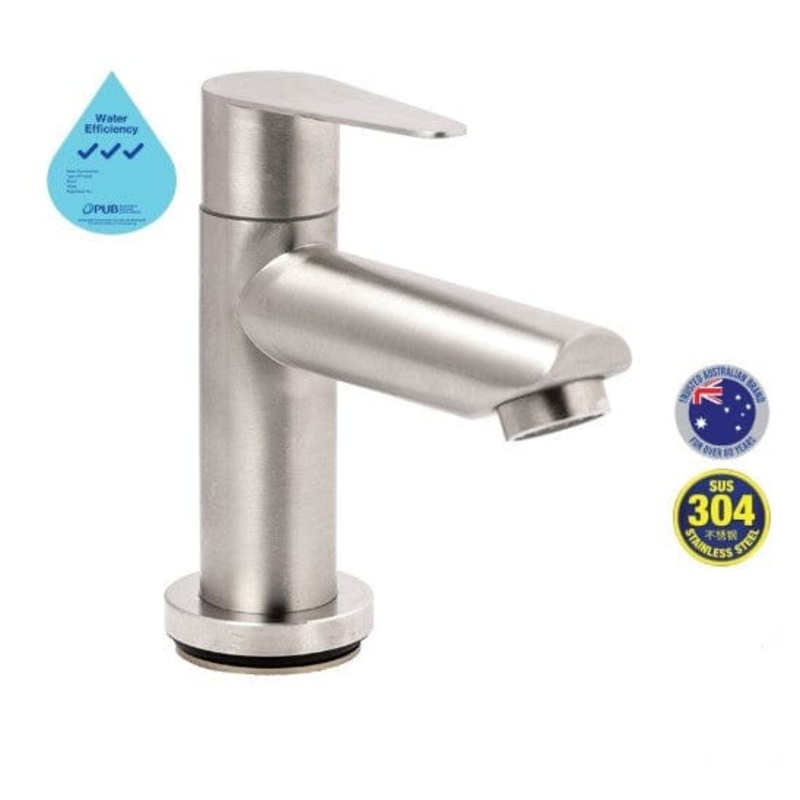 Selleys SUS304 Basin Tap (Cold) – Flat Handle | Model : SEY-S60511