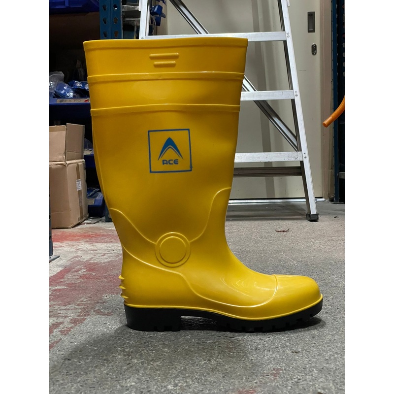 Aiko Yellow Boots C/W Steel Toe | Model : YB-AS 5