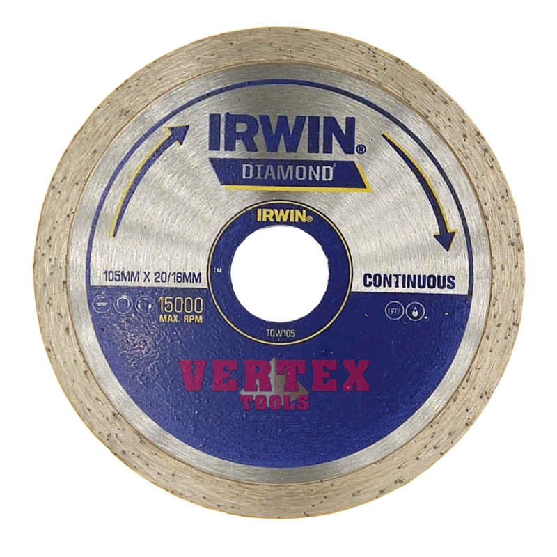 Irwin TDW105 Diamond Disc 4″ Continuous