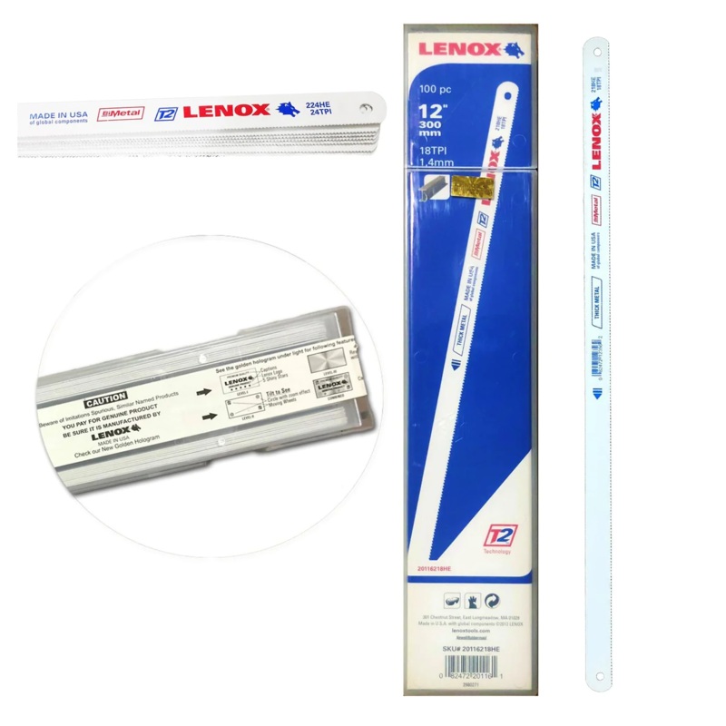 Lenox Bi-Metal T2 Hacksaw Blade 18 Tpi