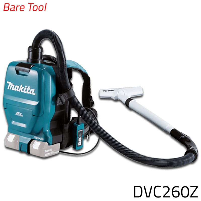 Makita DVC260Z 36V Cordless Brushless Backpack Vacuum Cleaner (LXT-Series) [Bare Tool]