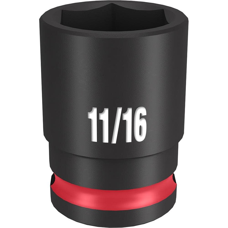 Milwaukee Impact Socket 3/8in Drive 11/16in Standard 6 Point