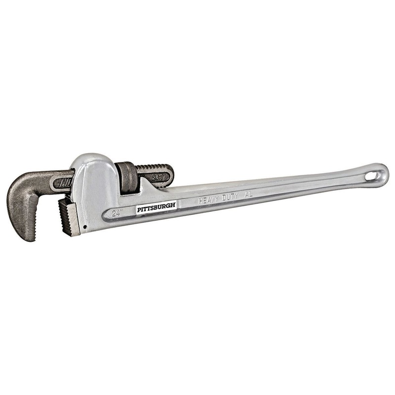 PITTSBURGH 24 in. Aluminum Pipe Wrench