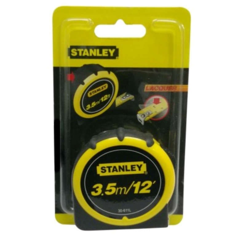 Stanley 3.5m Measuring Tape (Tape Measure) | Model : 30611 (STY30611L)