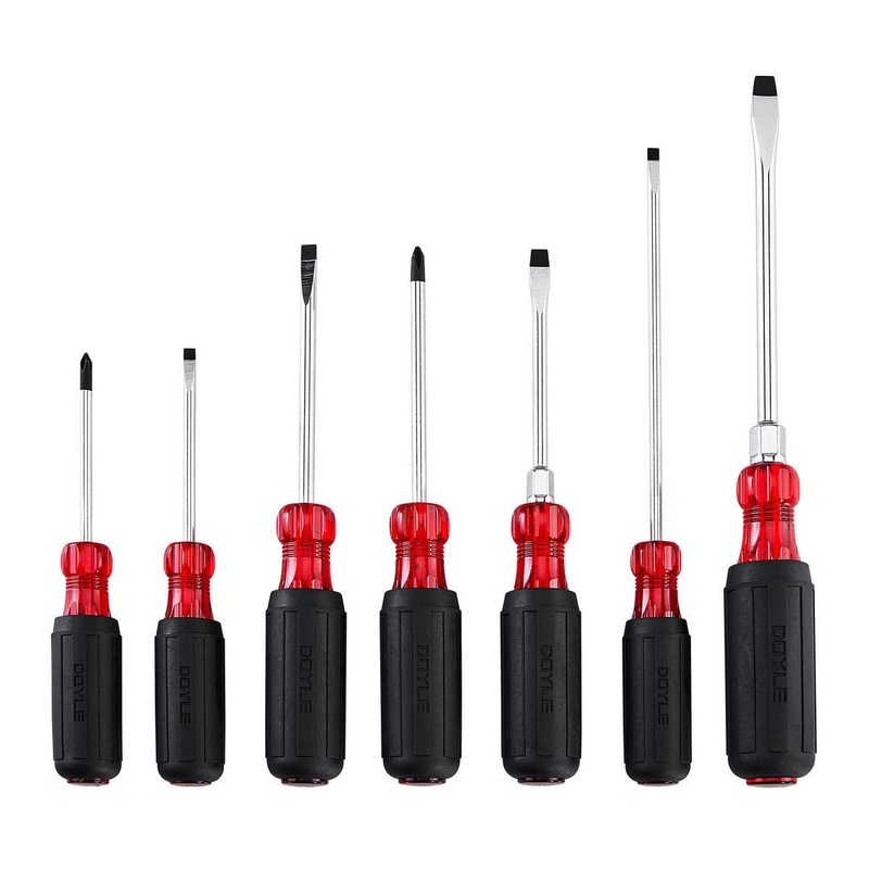 DOYLE Cushion Grip Screwdriver Set, 7 Piece