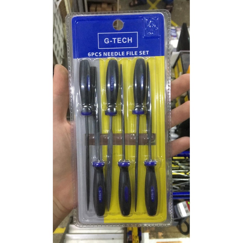 G-Tech Needle File Set 3X150mm (6Pc) | Model : 008-58-NF6