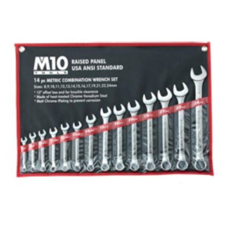 M10 005-016-123 Combination Wrench Set 6-32mm 23pcs | Model : CRS-M0632-23