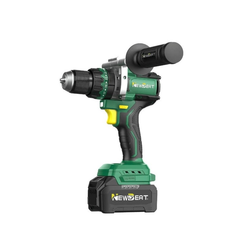 Newbeat 21V Cordless Impact Drill (BL) 1/2″ 160N.m c/w 2 Battery and 1 Charger  | Model: NBT-CID-21H-BL160