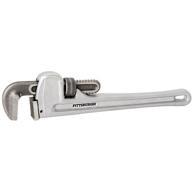 PITTSBURGH 14 in. Aluminum Pipe Wrench