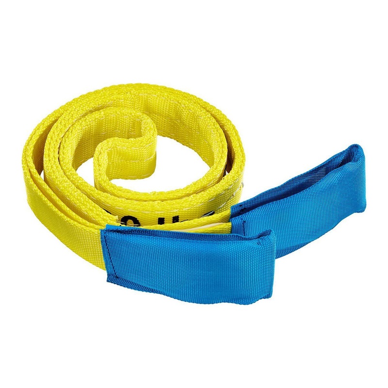 PITTSBURGH 2 in. x 6 ft., 6400 lb. Capacity Web Lifting Sling, Yellow