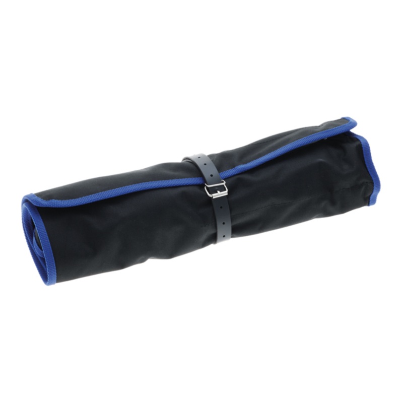 Tool Wallet Blue 15 Trays Rollable Tool Wallet w/ 15 Compartments