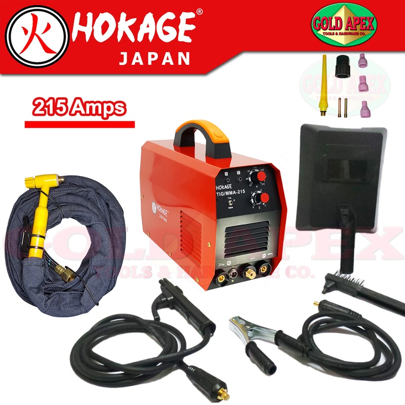 Hokage TIG / MMA 215A 2in1 DC Inverter Welding Machine
