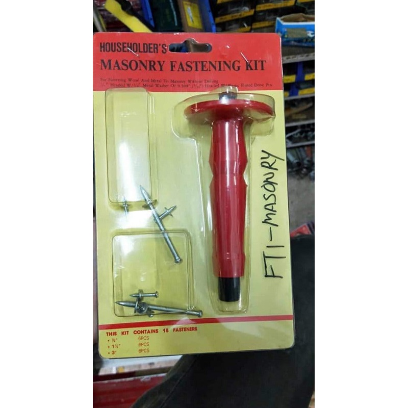Masonry Fastener Kit | Model : FT1-MASONRY