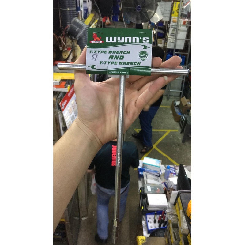 Wynn’S T-Type Wrench (Cr-V) | Sizes : 8mm (HK-W08), 10mm (HK-W10), 12mm (HK-W12), 13mm (HK-W13), 14mm (HK-W14) 8mm (HK-W08)
