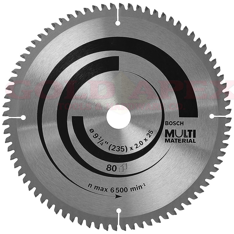Bosch Circular Saw Blade 9-1/4″ x 80T Multi Material