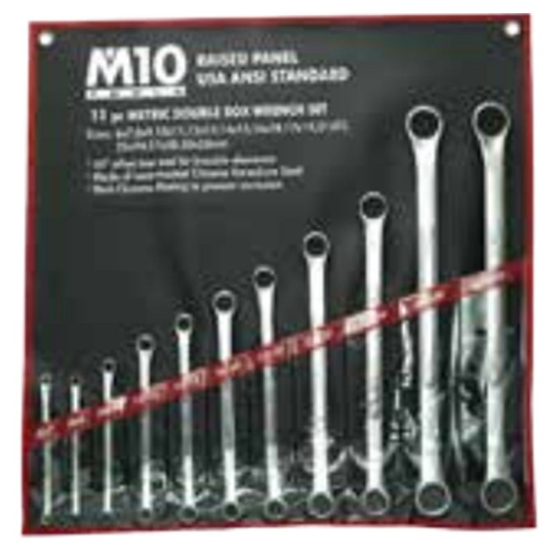 M10 Double Box End Wrench Set Db11 | Model : M10-005-224-11