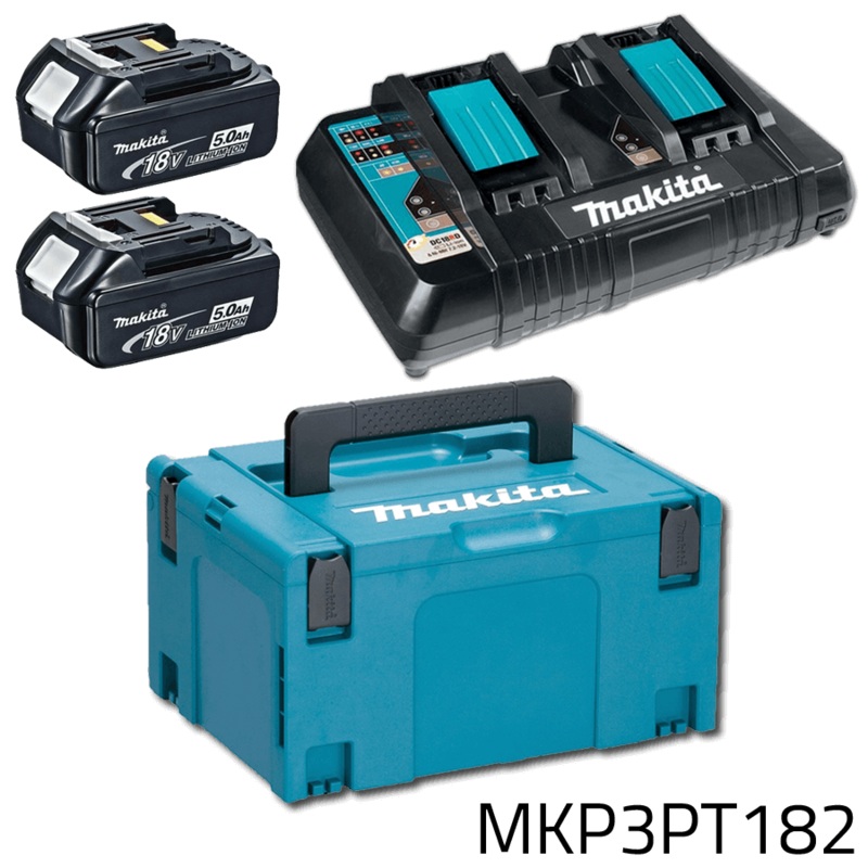 Makita MKP3PT182 18V LXT Power Source Kit (CASE, BATTERY, CHARGER)