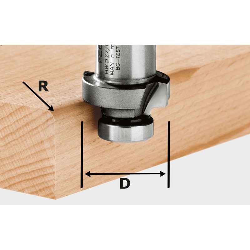 Round Over Cutter HW D27 R3 OFK