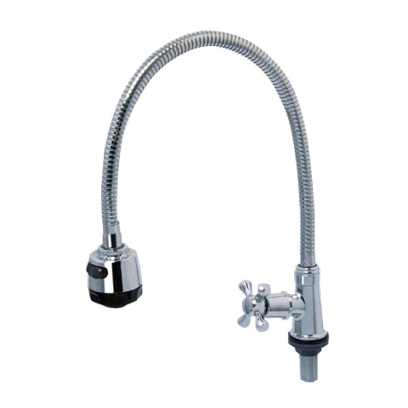 Showy Cross Quarter Turn Flexible Spout Sink Tap 50cm – 2655n-f50  | Model : SHOWY-2655N-F50