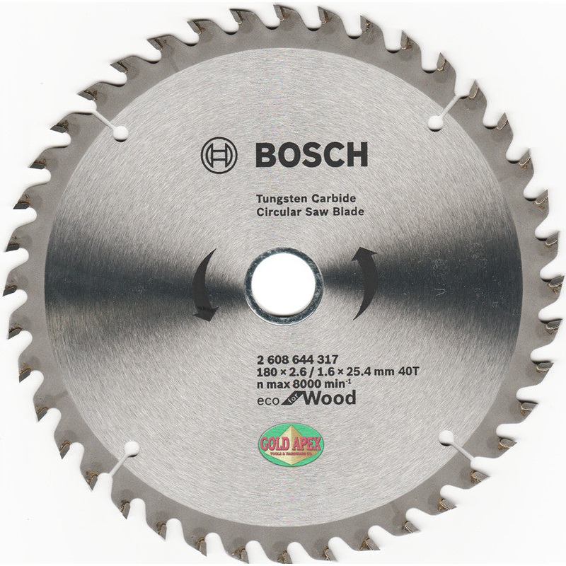 Bosch ECO Circular Saw Blade 7″x40T
