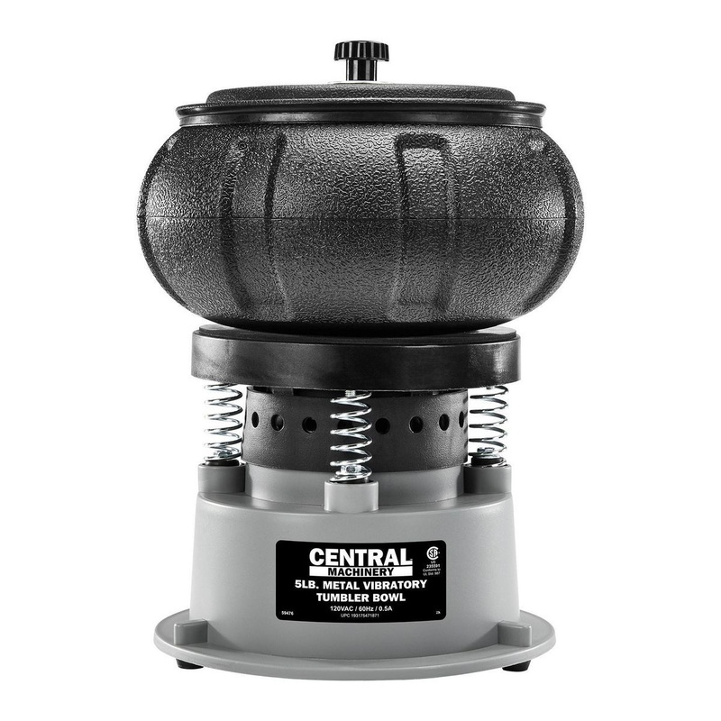 CENTRAL MACHINERY 5 lb. Metal Vibratory Bowl