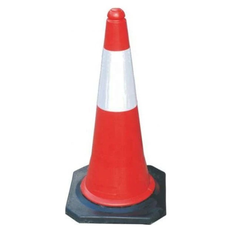 First Traffic Cone with Rubber Base 7070 50cm