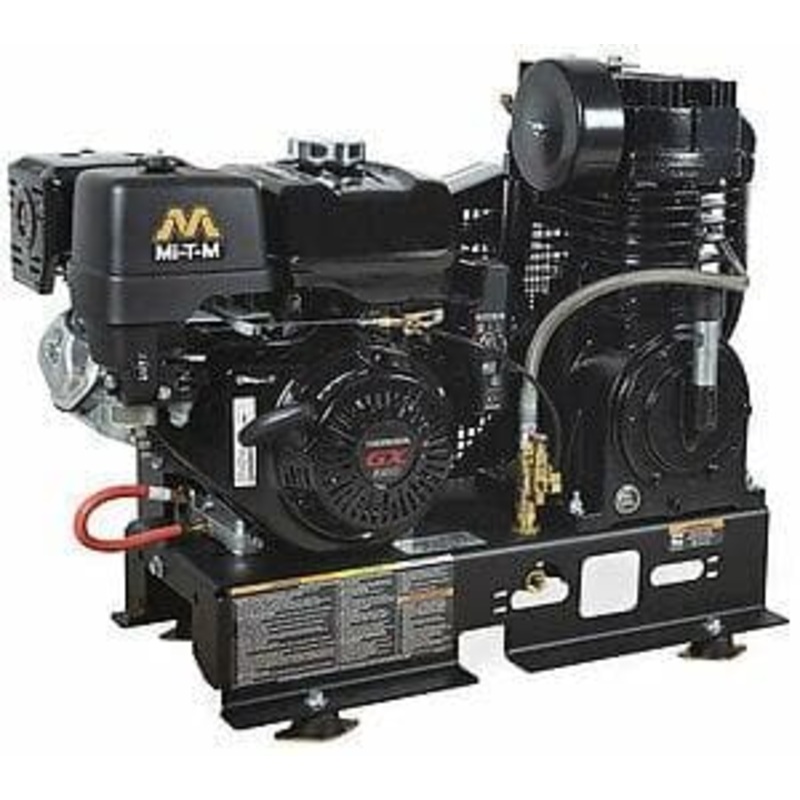 Base-Mount Two Stage Gasoline Air Compressor – ABS-13H-B
