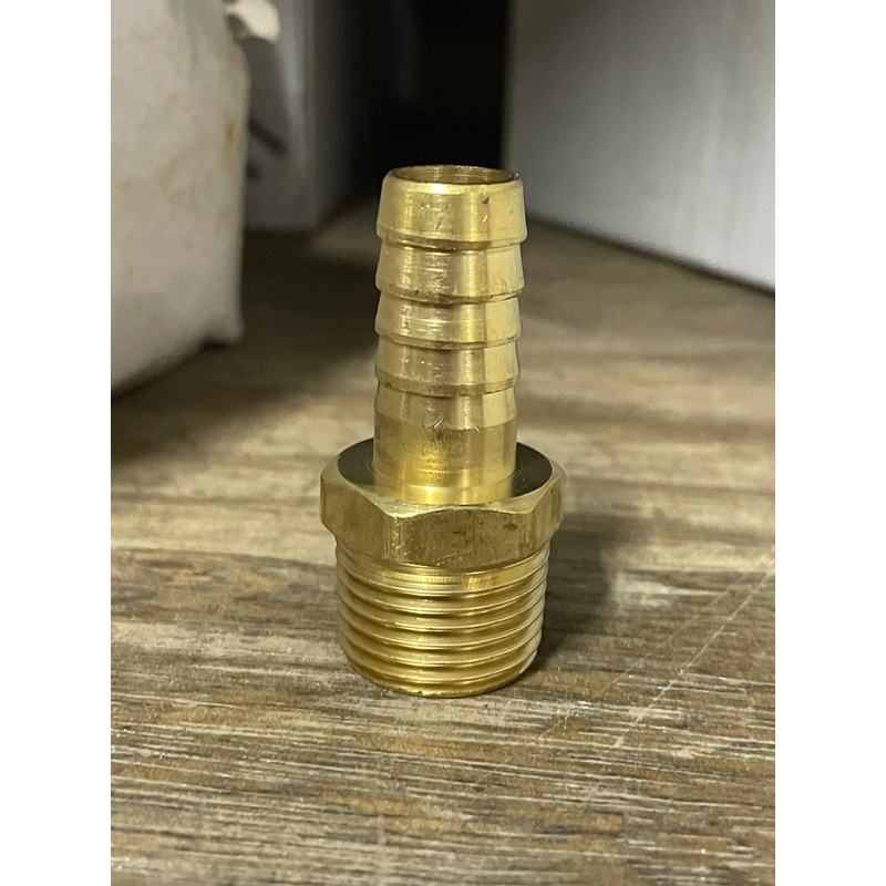 Brass Hose End 1/2″M X 1/2″H | Model : FIT-P024-4