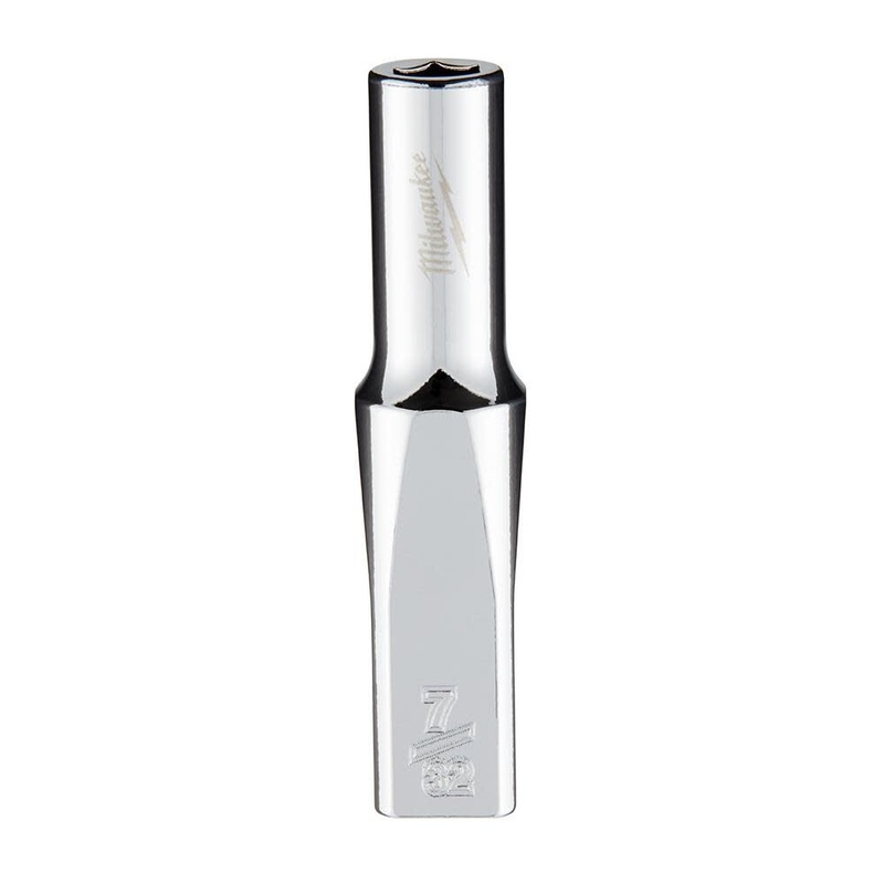 Milwaukee 1/4 in. Drive 7/32 in. SAE 6-Point Deep Socket