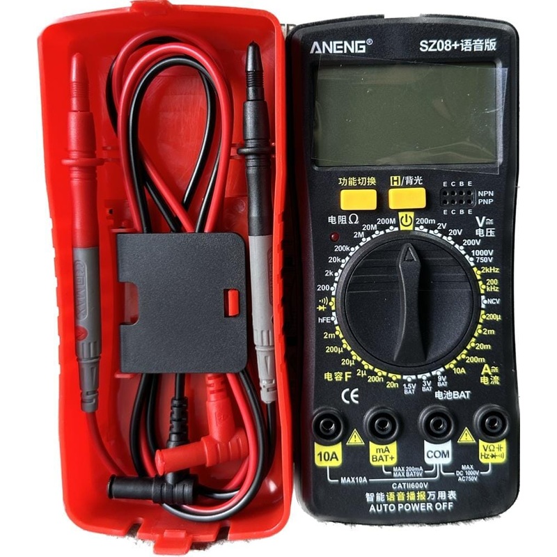 Aneng Multimeter AC/DC 200MV-750V | Model : METER-SZ08+