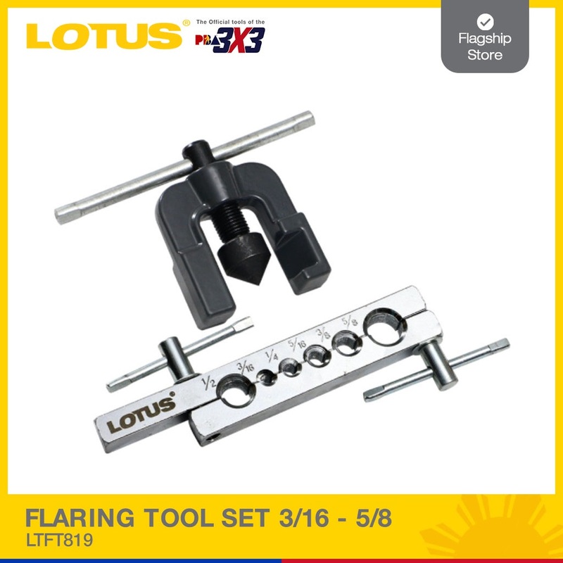 LOTUS FLARING TOOL SET 3/16 – 5/8 LTFT819