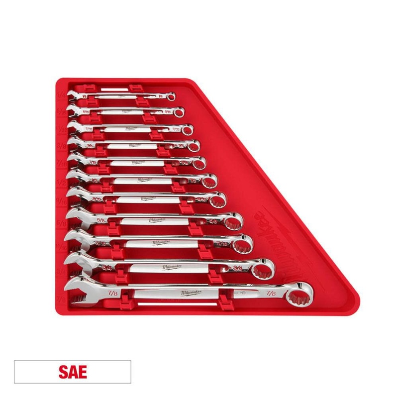 Milwaukee SAE Combination Wrench 11pc Set