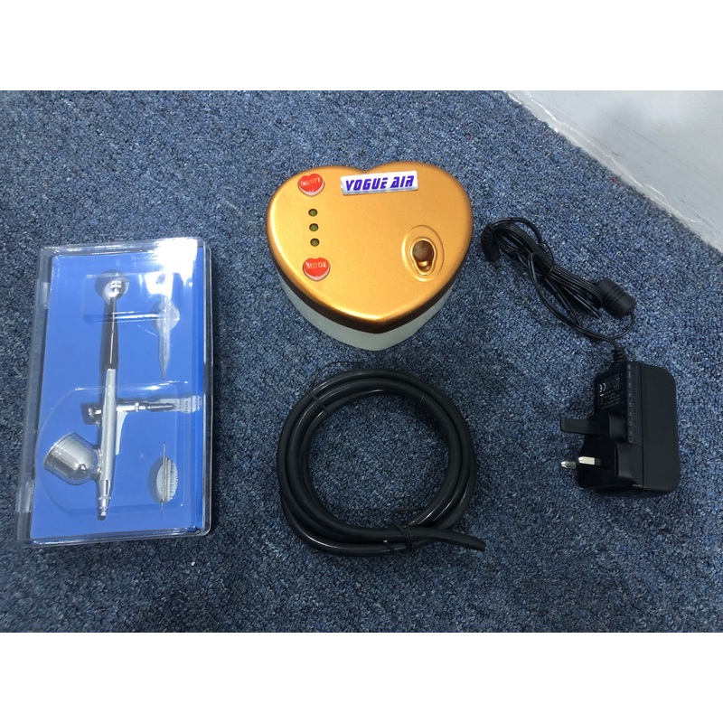 Hymair Nail Polish Air Paint Brush with Mini Air compressor | Model : HS08-2AC-SK