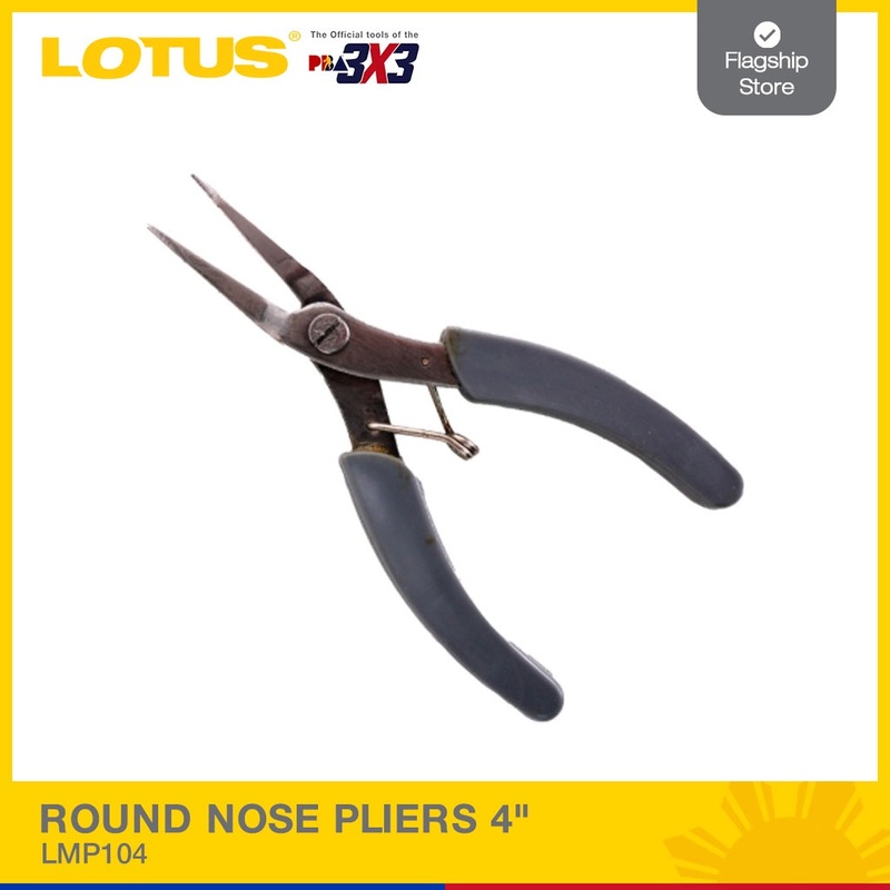 LOTUS ROUND NOSE PLIERS SS 4″ LMP104