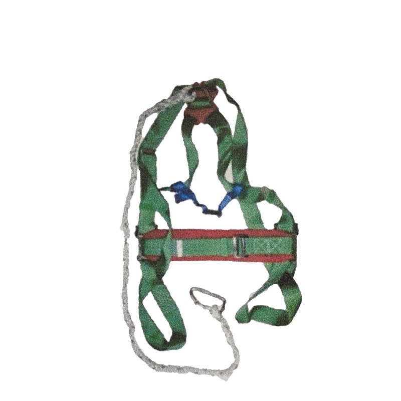 Savior Full Body Safety Harness Harness and Lanyard with Carabiner Hook