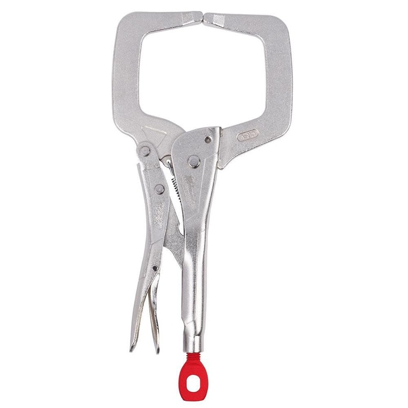Milwaukee 11 in. TORQUE LOCK Locking C-Clamp With Regular Jaws