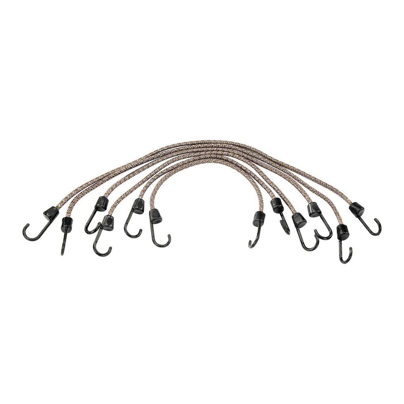HAUL-MASTER Camouflage Elastic Stretch Cords, 6 Piece