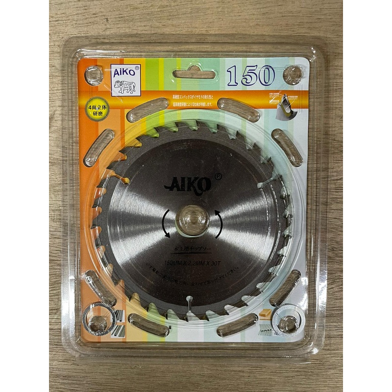 Aiko 6″ 150*25.4mm Wood Blade | Model: SBA-W150 30T