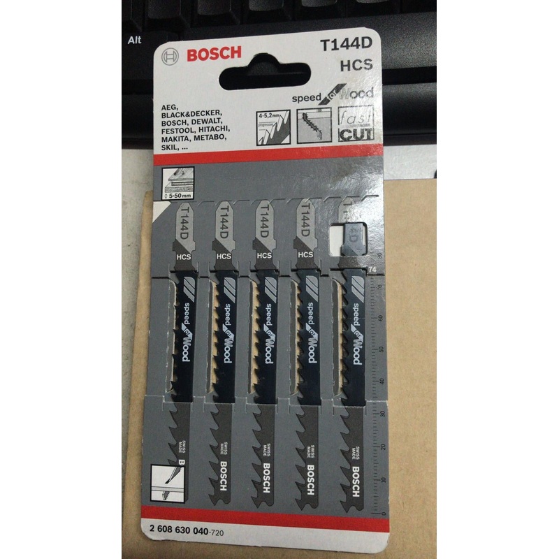Bosch Jig Saw Blade Designed for Fast Wood Cutting | Model : T144D