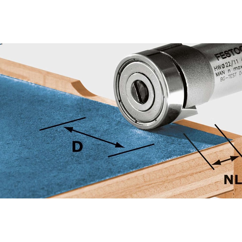 Edge Trimming Cutter HW D22 NL8 OFK