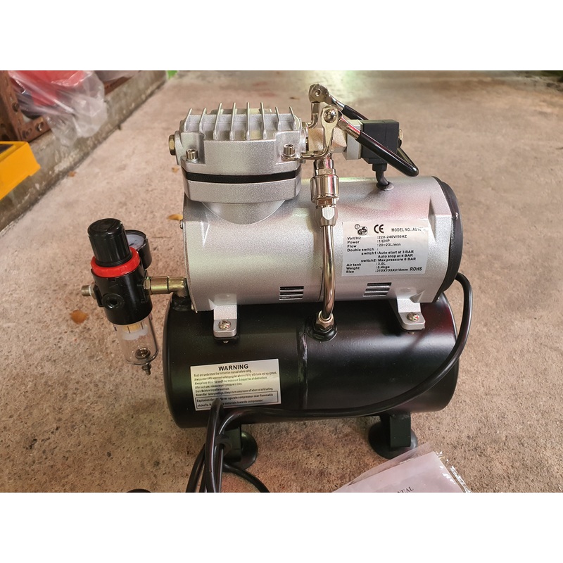 HYMAIR mini 1/5HP Air Compressor with tank | Model : AS189