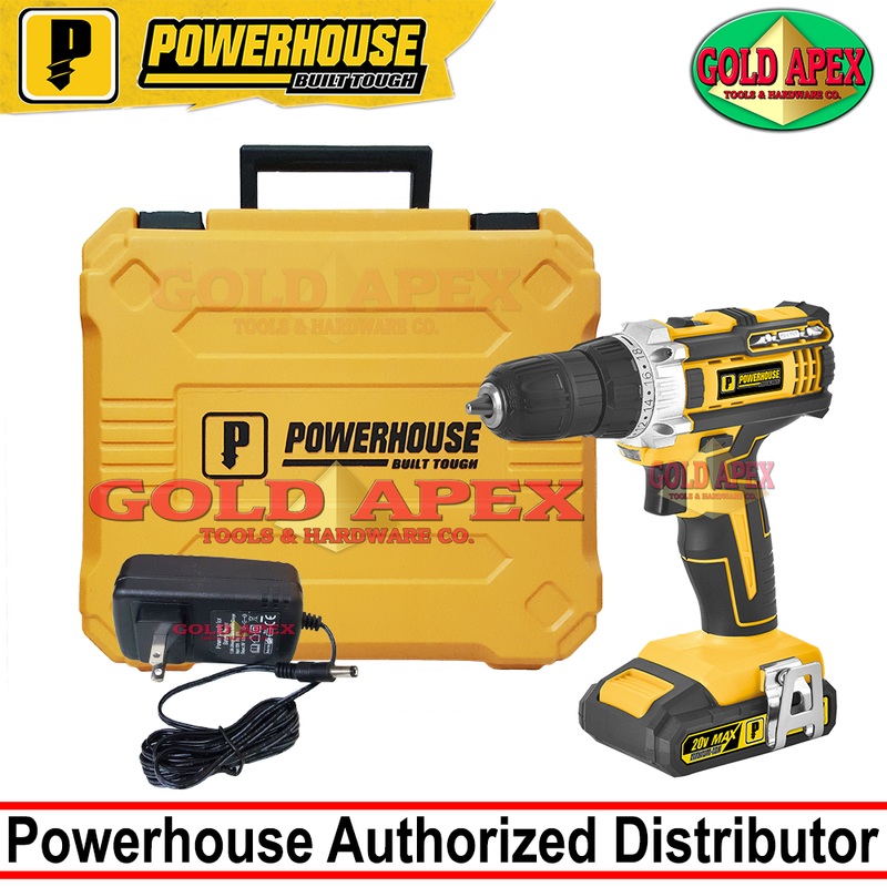 Powerhouse PHBK-20V-CDD Cordless Drill / Driver