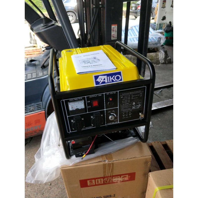 Aiko 3500W Inverter Gasoline Generator with battery | Model : NH3500I