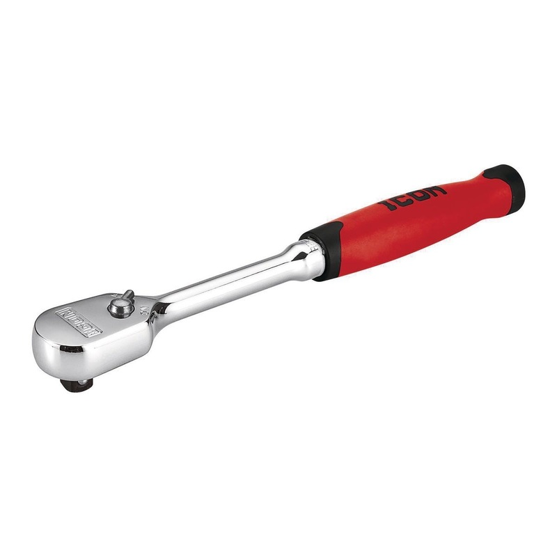ICON 3/8 in.  Drive Professional Low-Profile Ratchet with Comfort Grip
