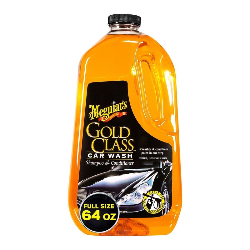 MEGUIAR’S 64 oz. Gold Class Car Wash Shampoo & Conditioner