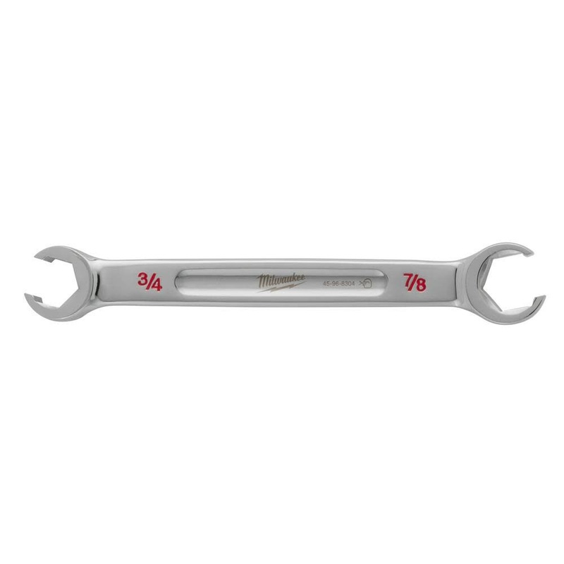 Milwaukee 3/4 Inch X 7/8 Inch Double End Flare Nut Wrench