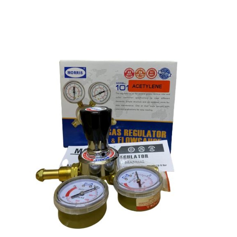 Morris Regulator with Gas : Acetylene | Model : REG-M-AC